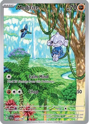 Image of Meditite (153/142) [Scarlet & Violet: Stellar Crown]