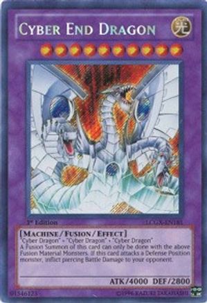 Image of Cyber End Dragon [LCGX-EN181] Secret Rare