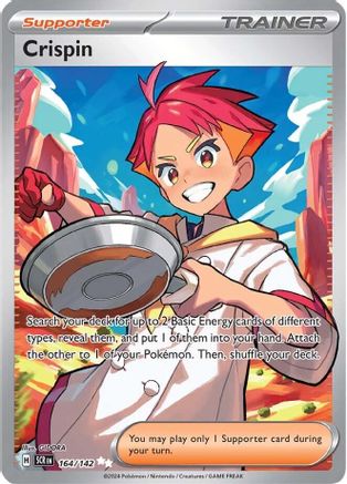 Image of Crispin (164/142) [Scarlet & Violet: Stellar Crown]