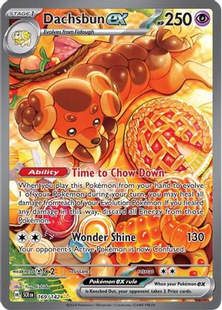 Image of Dachsbun ex (169/142) [Scarlet & Violet: Stellar Crown]