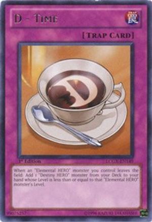 Image of D - Time [LCGX-EN149] Rare