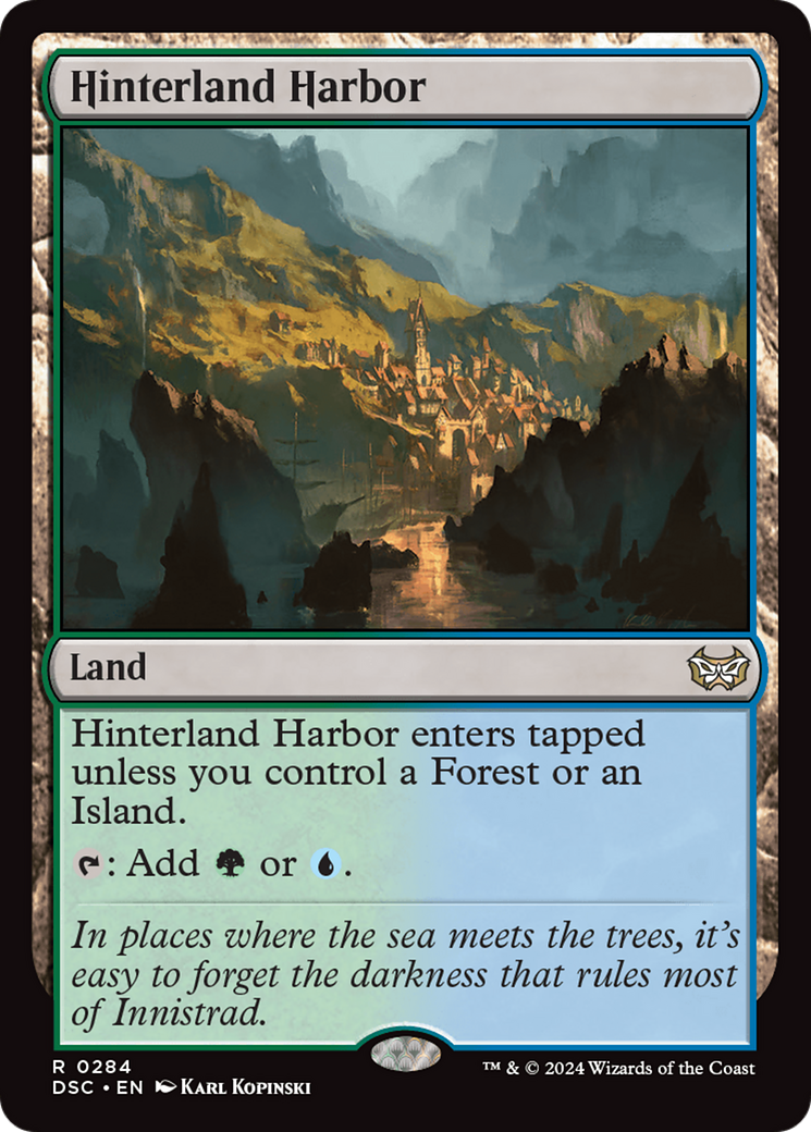 Image of Hinterland Harbor [Duskmourn: House of Horror Commander]