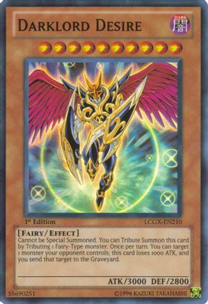Image of Darklord Desire [LCGX-EN210] Super Rare