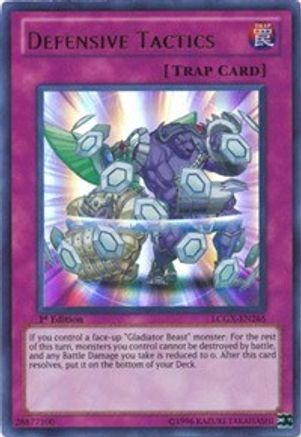 Image of Defensive Tactics [LCGX-EN265] Ultra Rare