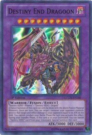 Image of Destiny End Dragoon [LCGX-EN140] Super Rare