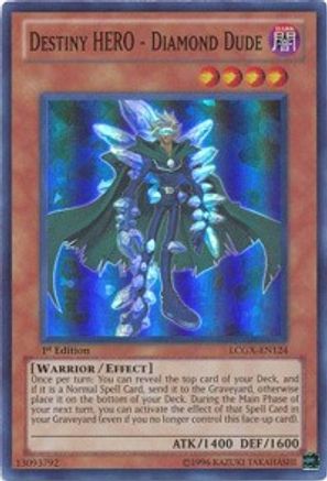Image of Destiny HERO - Diamond Dude [LCGX-EN124] Super Rare