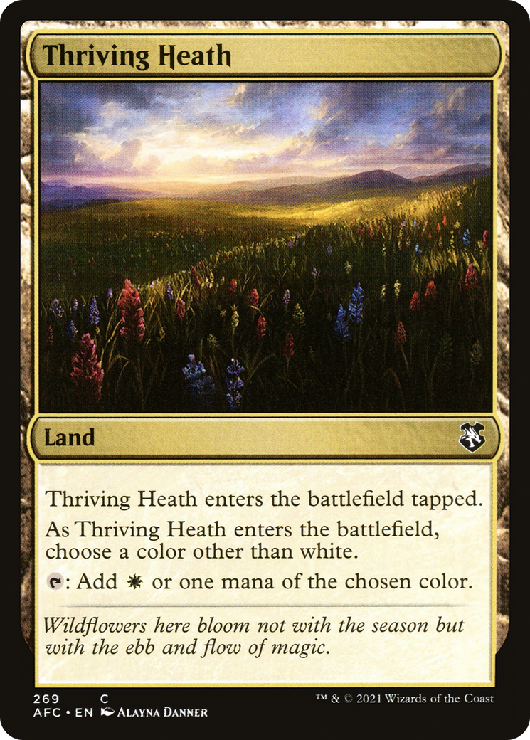 Image of Thriving Heath [Dungeons & Dragons: Adventures in the Forgotten Realms Commander]