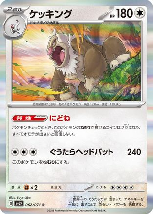 Image of Slaking (062/071) - SV2P Snow Hazard Holofoil