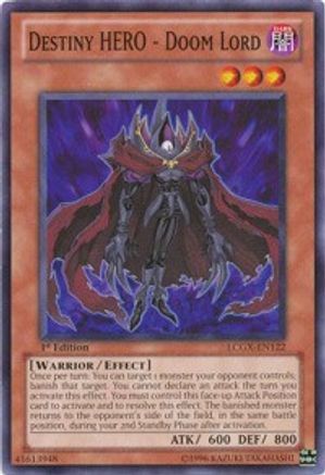 Image of Destiny HERO - Doom Lord [LCGX-EN122] Common