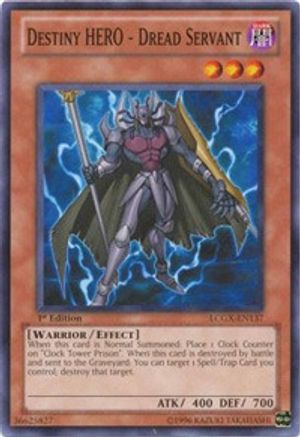 Image of Destiny HERO - Dread Servant [LCGX-EN137] Common