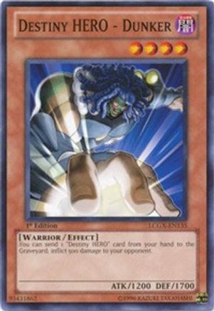 Image of Destiny HERO - Dunker [LCGX-EN135] Common