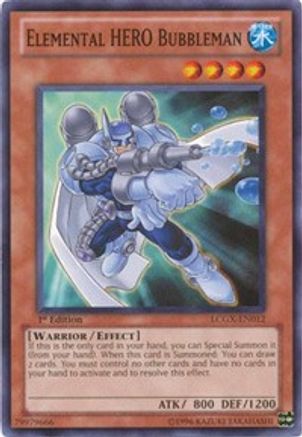 Image of Elemental HERO Bubbleman [LCGX-EN012] Common