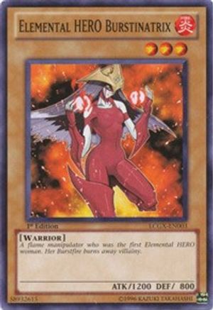 Image of Elemental HERO Burstinatrix [LCGX-EN003] Common