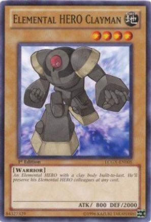 Image of Elemental HERO Clayman [LCGX-EN005] Common