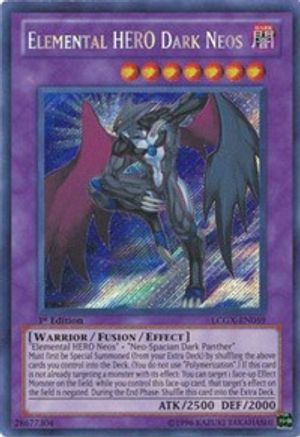 Image of Elemental HERO Dark Neos [LCGX-EN059] Secret Rare