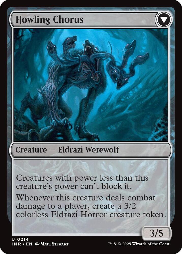 Image of Shrill Howler // Howling Chorus [Innistrad Remastered]