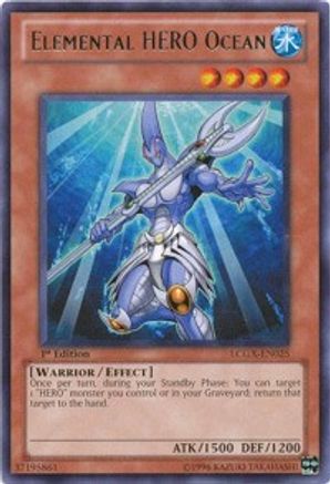 Image of Elemental HERO Ocean [LCGX-EN025] Rare