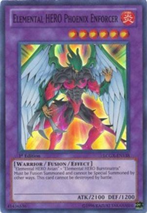 Image of Elemental HERO Phoenix Enforcer [LCGX-EN138] Super Rare