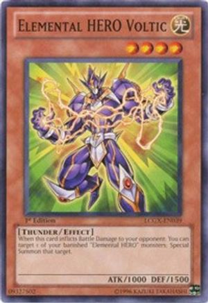 Image of Elemental HERO Voltic [LCGX-EN039] Common