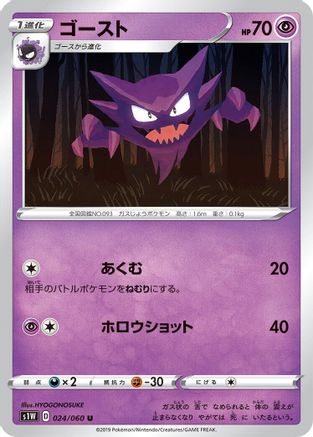 Image of Haunter (024/060) - S1W Sword
