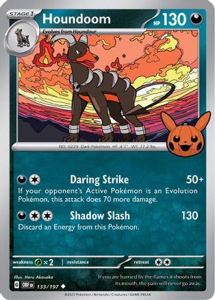 Image of Houndoom (133/197) [Trick or Trade 2024]