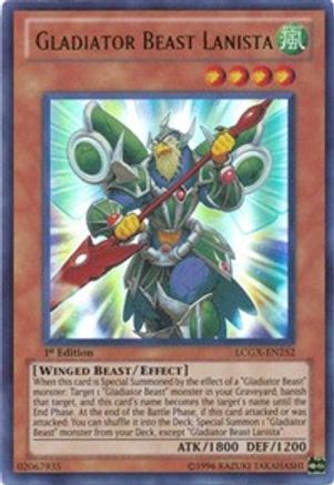 Image of Gladiator Beast Lanista [LCGX-EN252] Ultra Rare