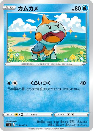 Image of Chewtle (025/100) - S4 Amazing Volt Tackle