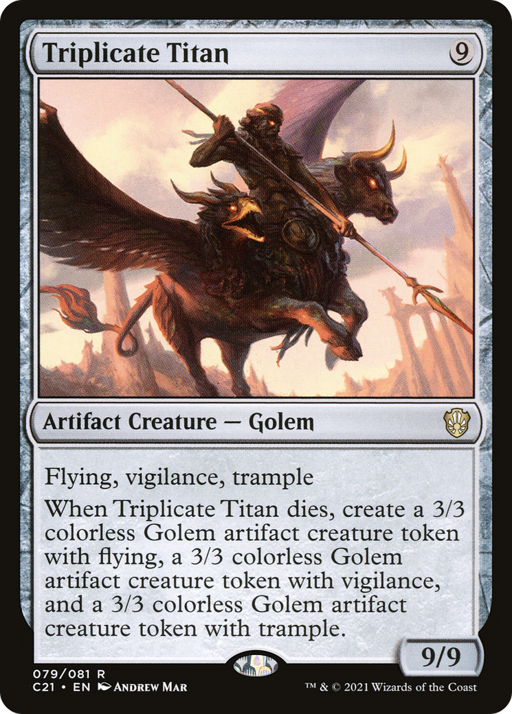 Image of Triplicate Titan [Commander 2021]