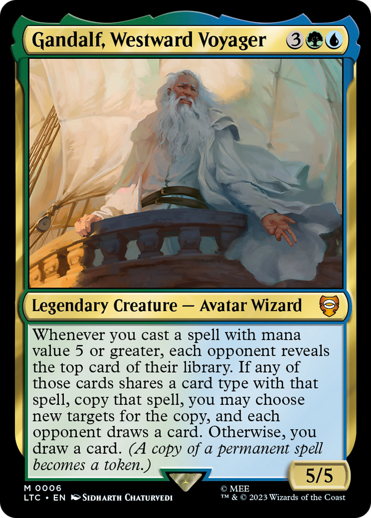 Image of Gandalf, Westward Voyager [The Lord of the Rings: Tales of Middle-Earth Commander]