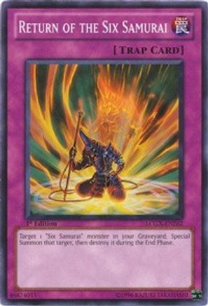 Image of Return of the Six Samurai [LCGX-EN262] Common