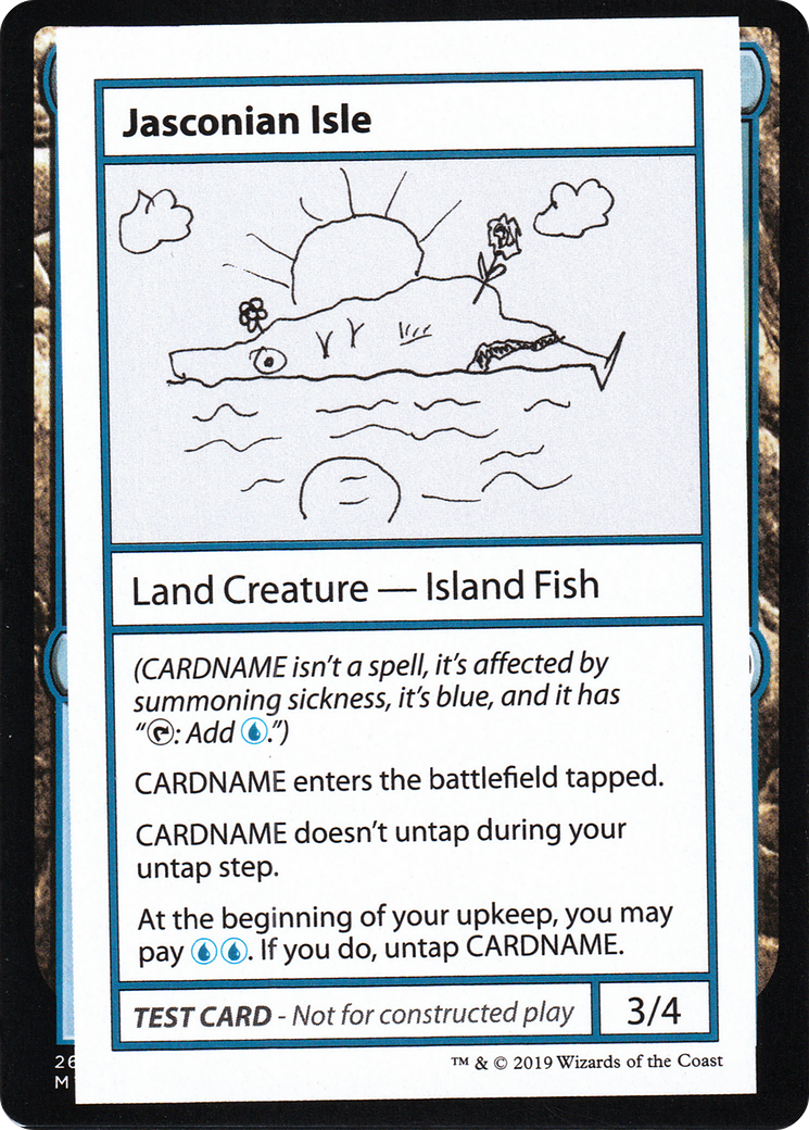 Image of Jasconian Isle (2021 Edition) [Mystery Booster Playtest Cards]