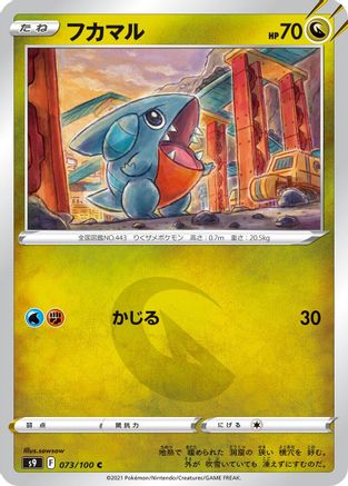 Image of Gible (073/100) - S9 Star Birth