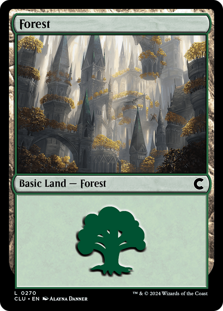 Image of Forest (0270) [Ravnica: Clue Edition]