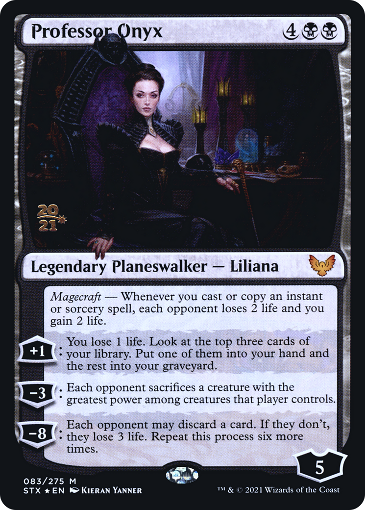 Image of Professor Onyx [Strixhaven: School of Mages Prerelease Promos]