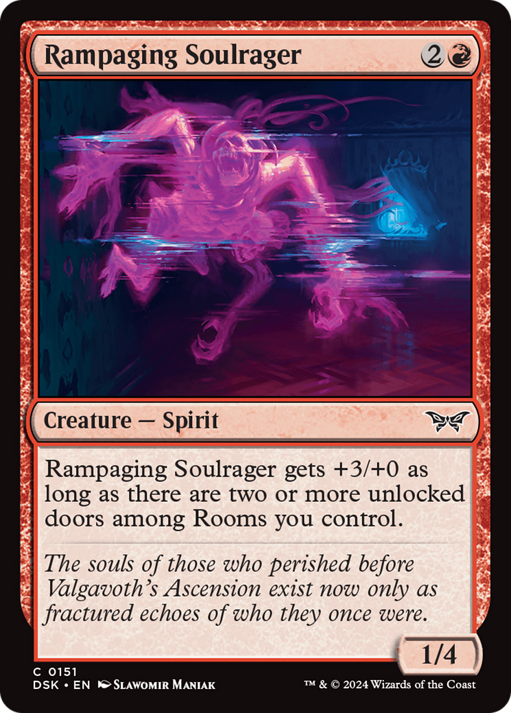 Image of Rampaging Soulrager [Duskmourn: House of Horror]