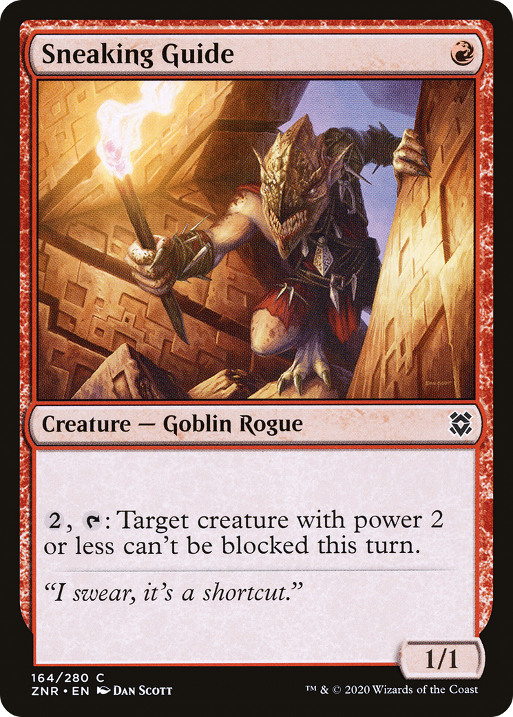 Image of Sneaking Guide [Zendikar Rising]