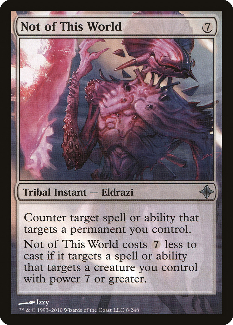 Image of Not of This World [Rise of the Eldrazi]