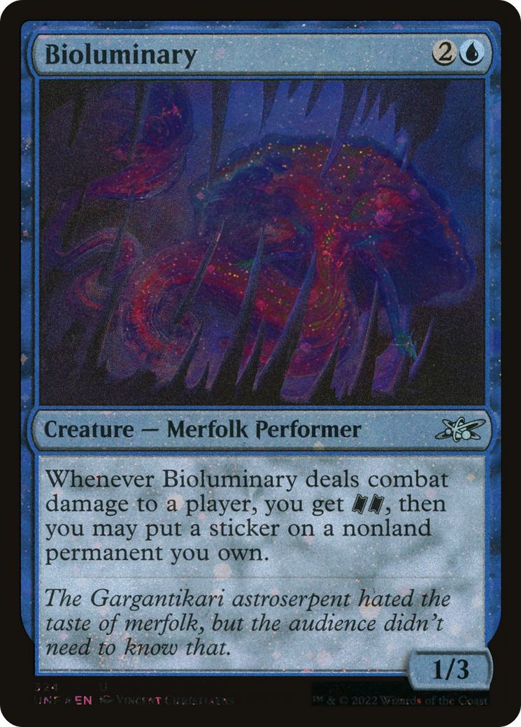 Image of Bioluminary (Galaxy Foil) [Unfinity]
