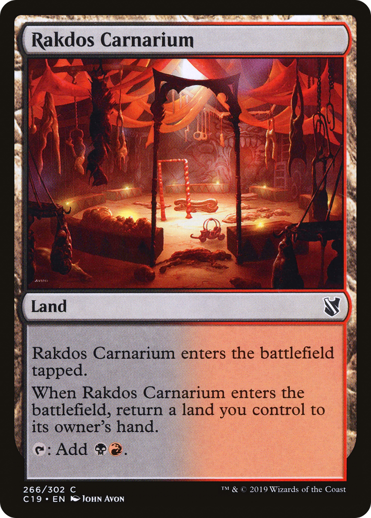 Image of Rakdos Carnarium [Commander 2019]
