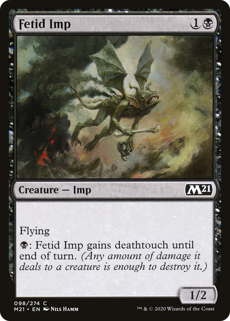Image of Fetid Imp [Core Set 2021]