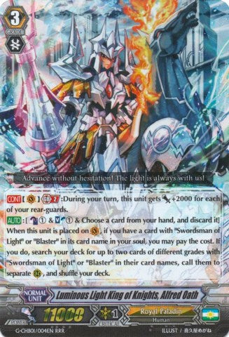 Image of Luminous Light King of Knights, Alfred Oath (G-CHB01/004EN) [TRY3 NEXT]
