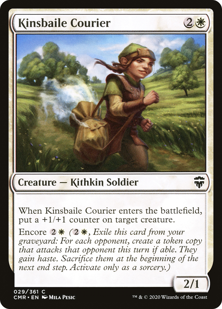 Image of Kinsbaile Courier [Commander Legends]