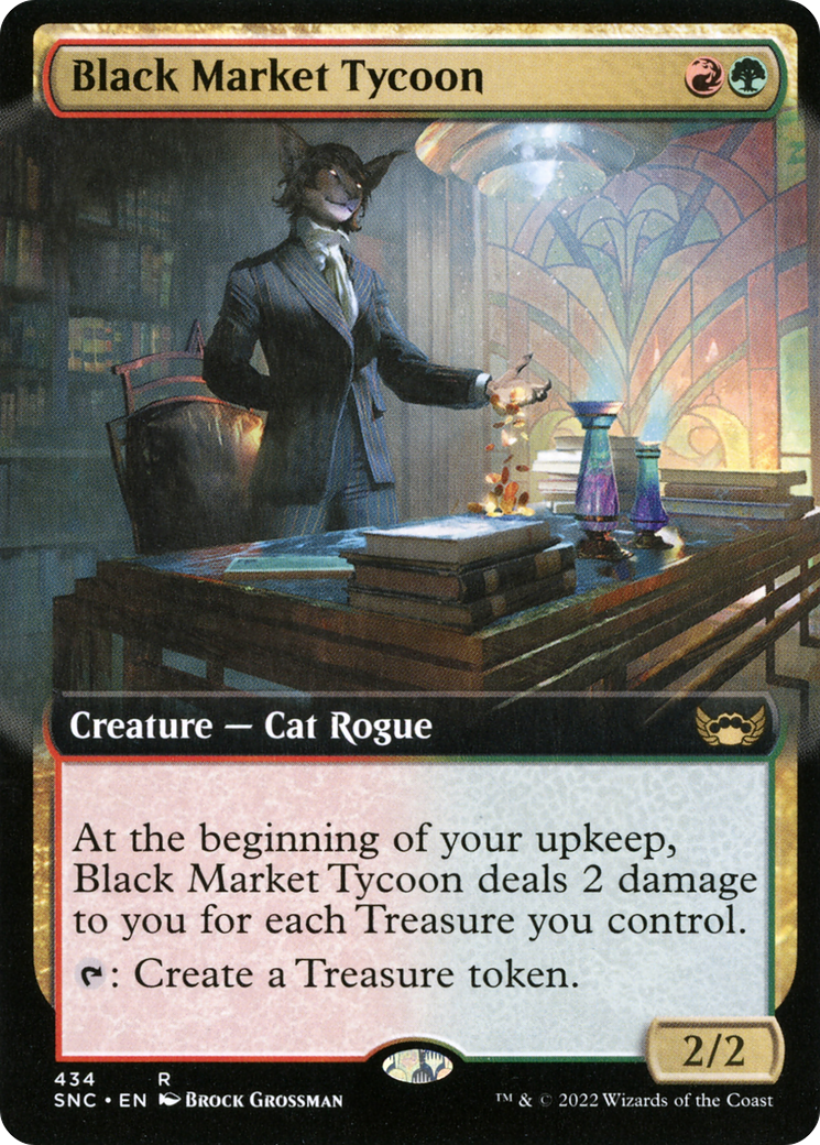 Image of Black Market Tycoon (Extended Art) [Streets of New Capenna]