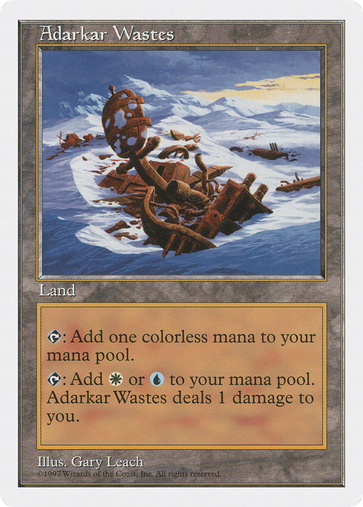 Image of Adarkar Wastes [Fifth Edition]
