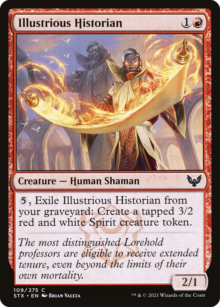 Image of Illustrious Historian [Strixhaven: School of Mages]