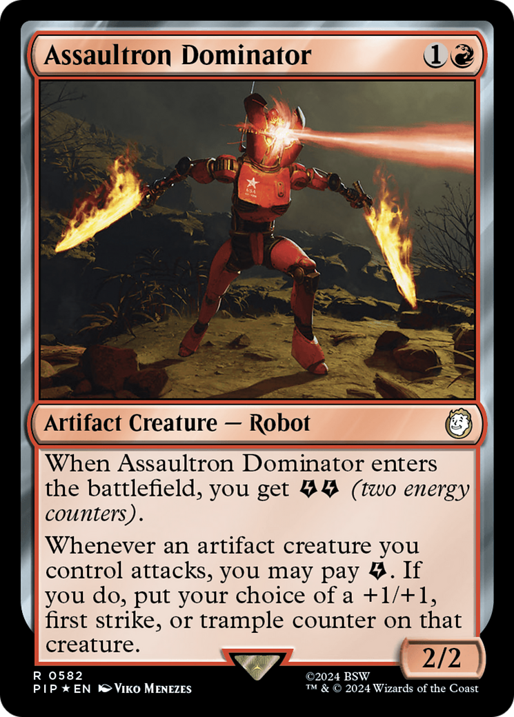 Image of Assaultron Dominator (Surge Foil) [Fallout]
