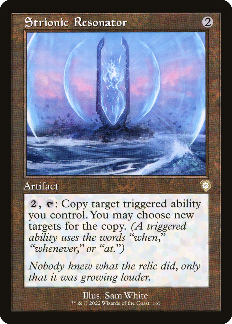 Image of Strionic Resonator (Retro) [The Brothers' War Commander]