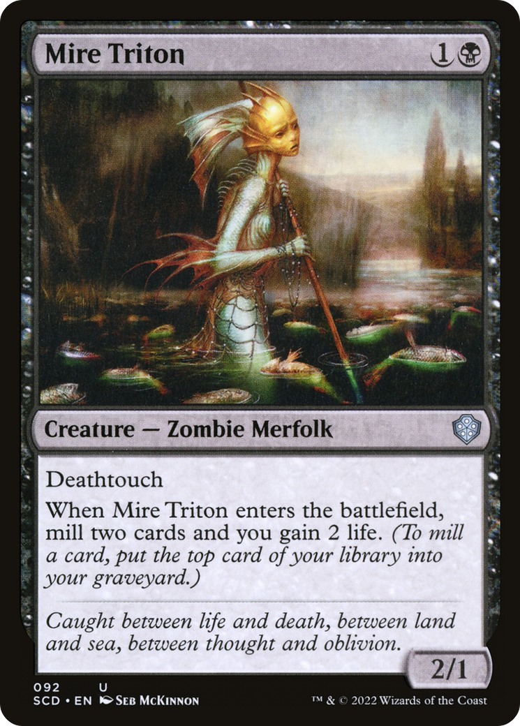 Image of Mire Triton [Starter Commander Decks]