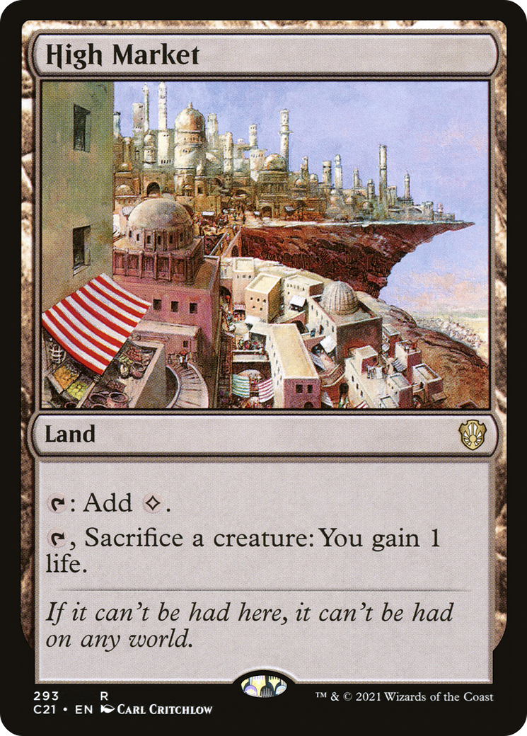 Image of High Market [Commander 2021]