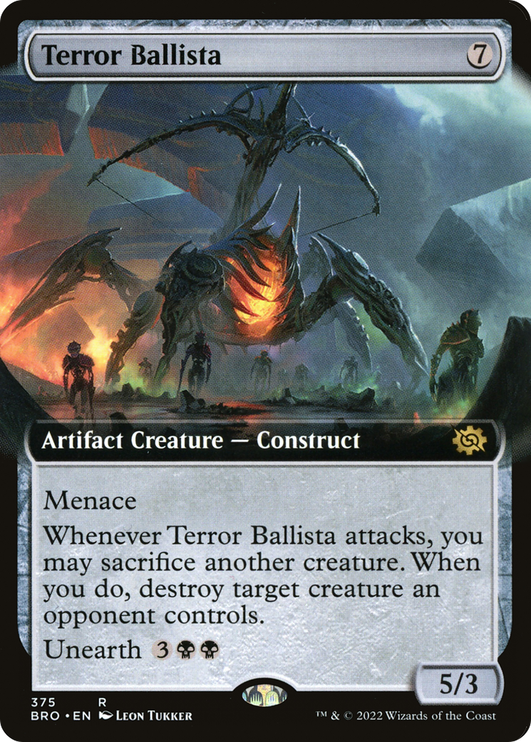 Image of Terror Ballista (Extended Art) [The Brothers' War]